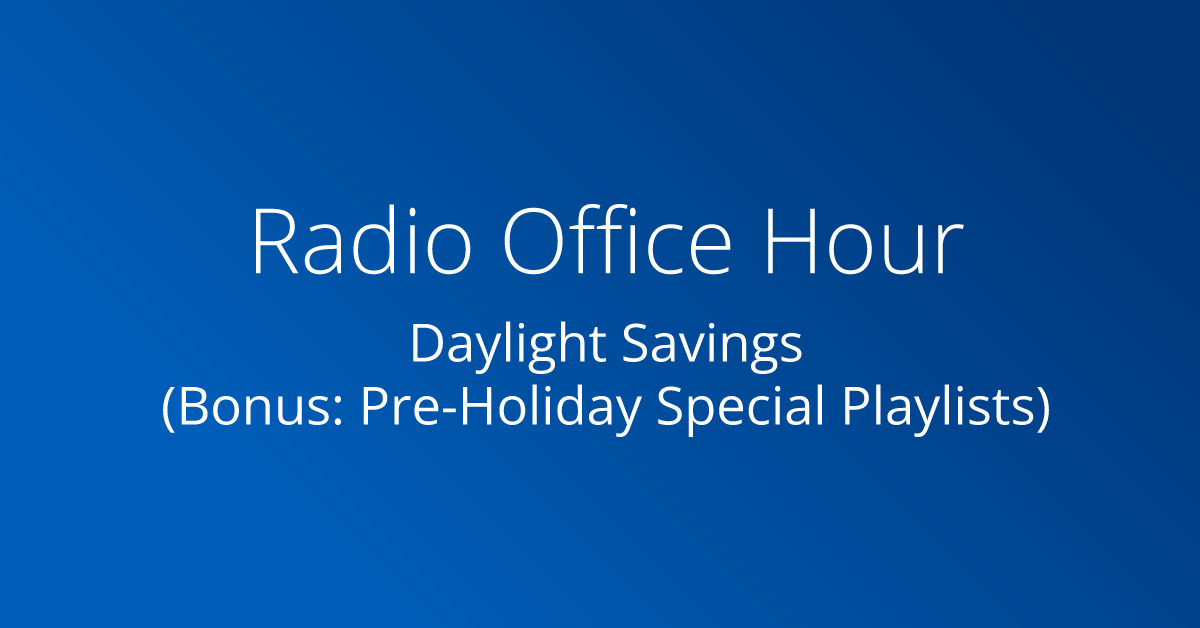 Daylight Savings