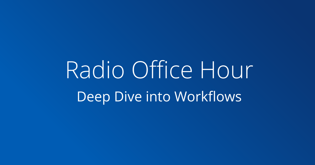 Workflows