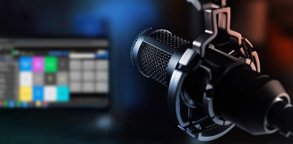 Radio Booth with Microphone